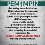 ILMU TIGA Untuk Pemimpin Rumahtangga